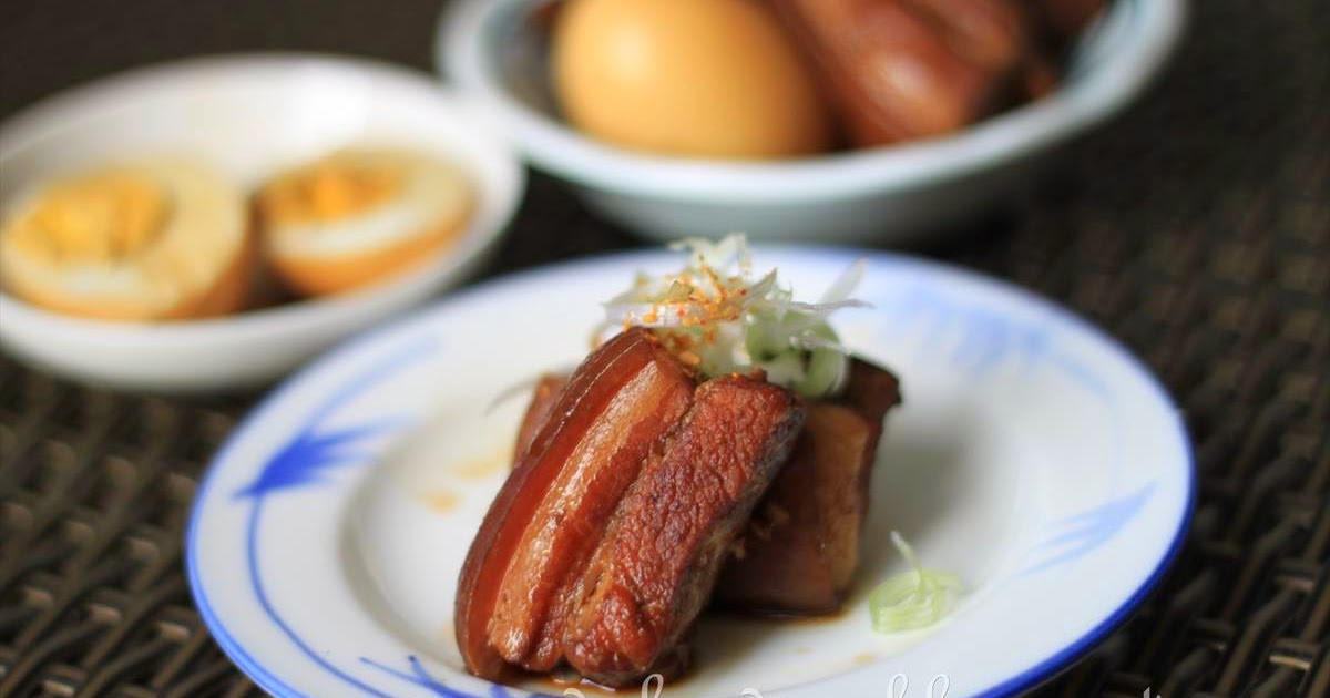 GoodyFoodies Recipe Buta no Kakuni (Japanese braised pork belly)