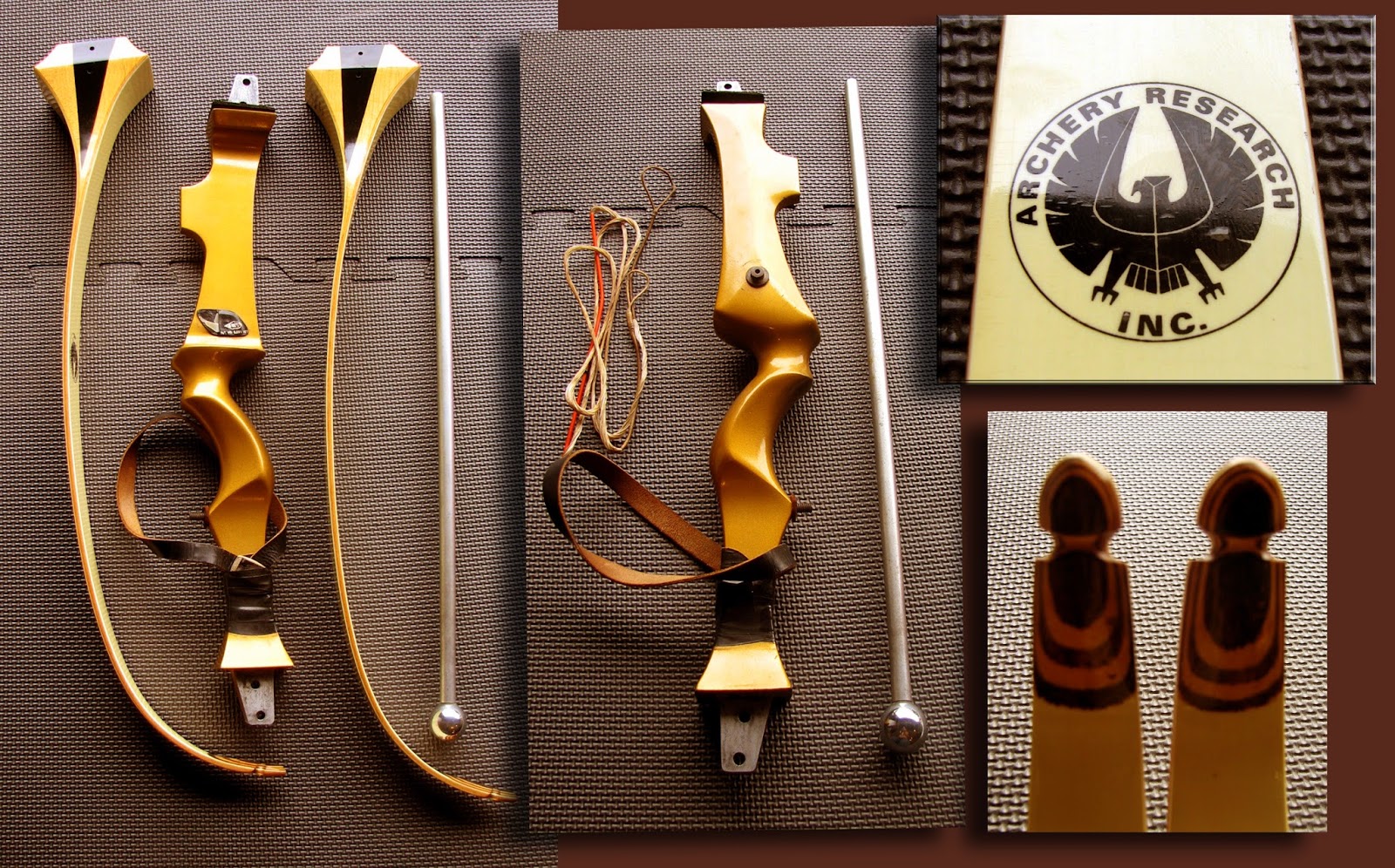 VINTAGE SHAKESPEARE / ROOT ARCHERY The GOLDEN EAGLE recurve