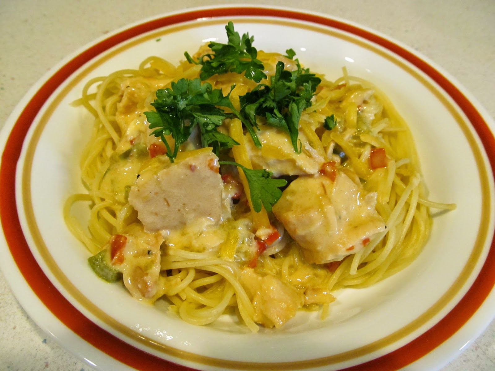 Savings for Sisters: Recipe - Slow Cooker Southwest Chicken Spaghetti