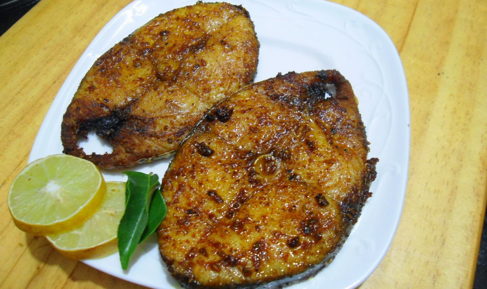 Babi 's Recipes King Fish Fry Vanjaram Meen Varuval Easy Fish Fry