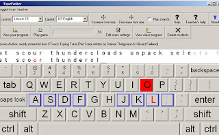 Type faster typewriting software for learning typewriting