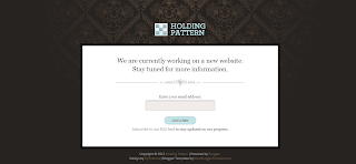 Holding Pattern Blogger Template is a one column pattern blogger theme.