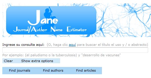 JANE: The Journal Author/Name Estimator