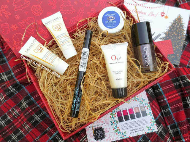 My Envy Box December 2015 My Envy Box December 2015
