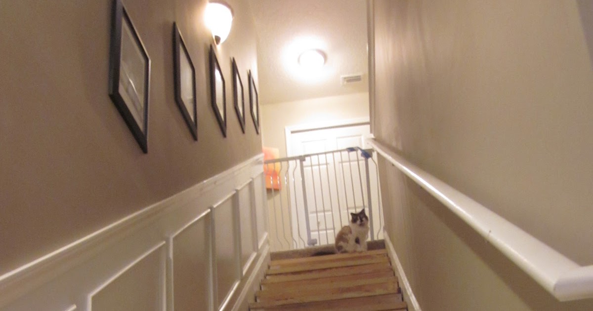 Lipstick and a Brad Nailer are the only essentials Stair Project