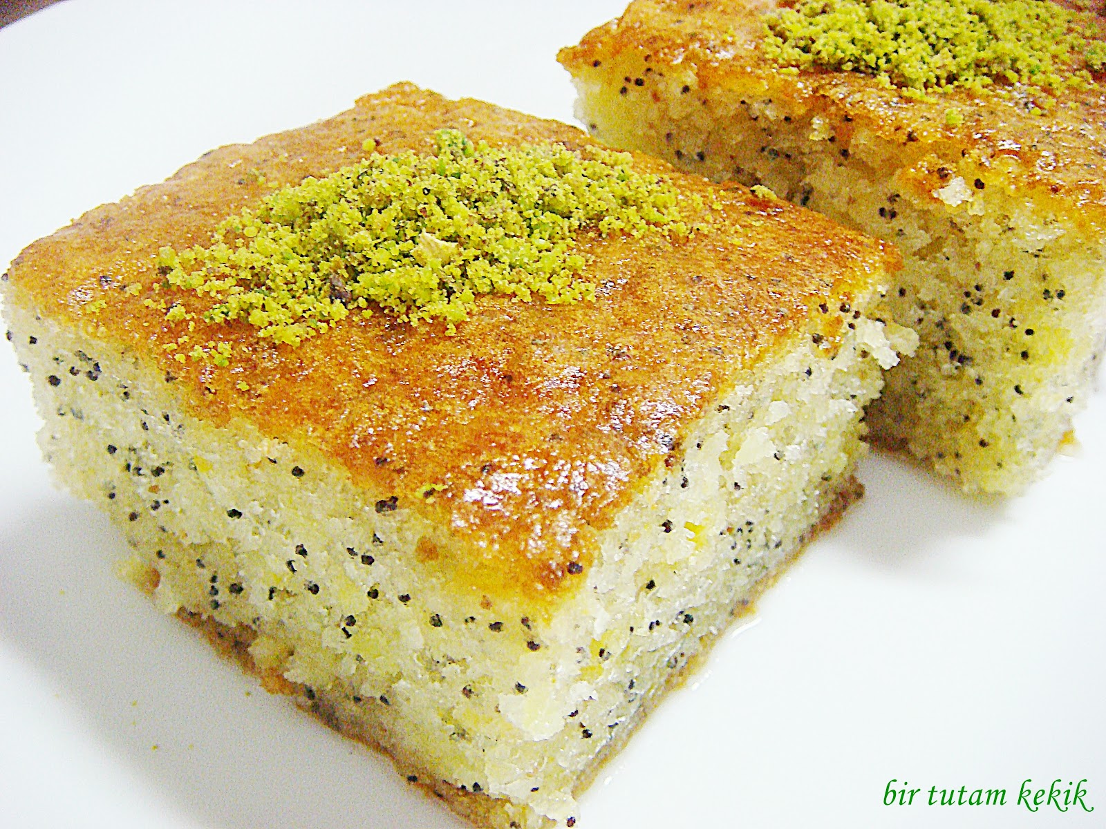 LİMONLU HAŞHAŞLI REVANİ Pratik Ev Yemekleri