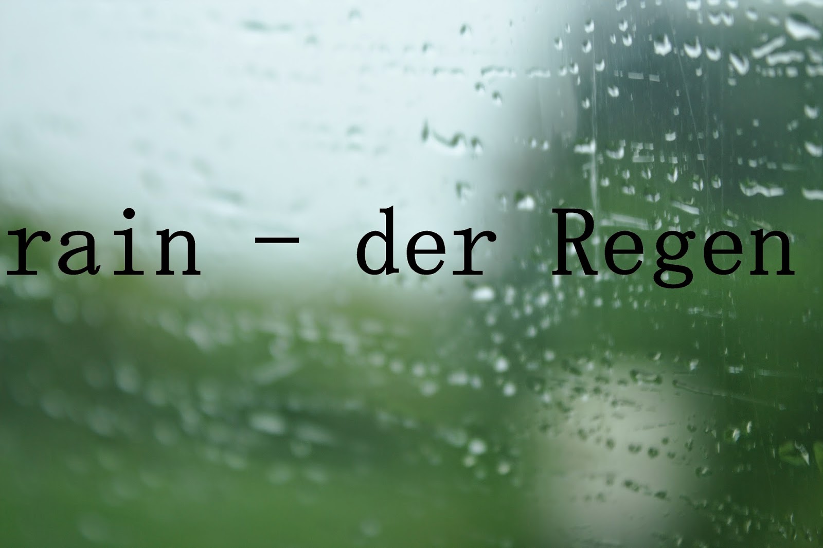 Rund Ums Wetter Mitten Im Regen