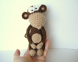 AllSoCute Amigurumis: Amigurumi Monkey Pattern, Crocheted ...