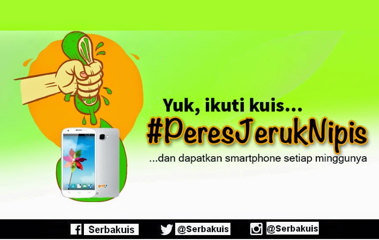 Kuis Perdana PeresJerukNipis Hadiah Bolt 4G LTE Ivo V5 Kuis Perdana PeresJerukNipis Hadiah Bolt 4G LTE Ivo V5