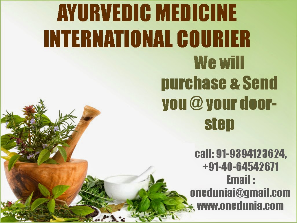 Medicine  International Courier Hyderabad
