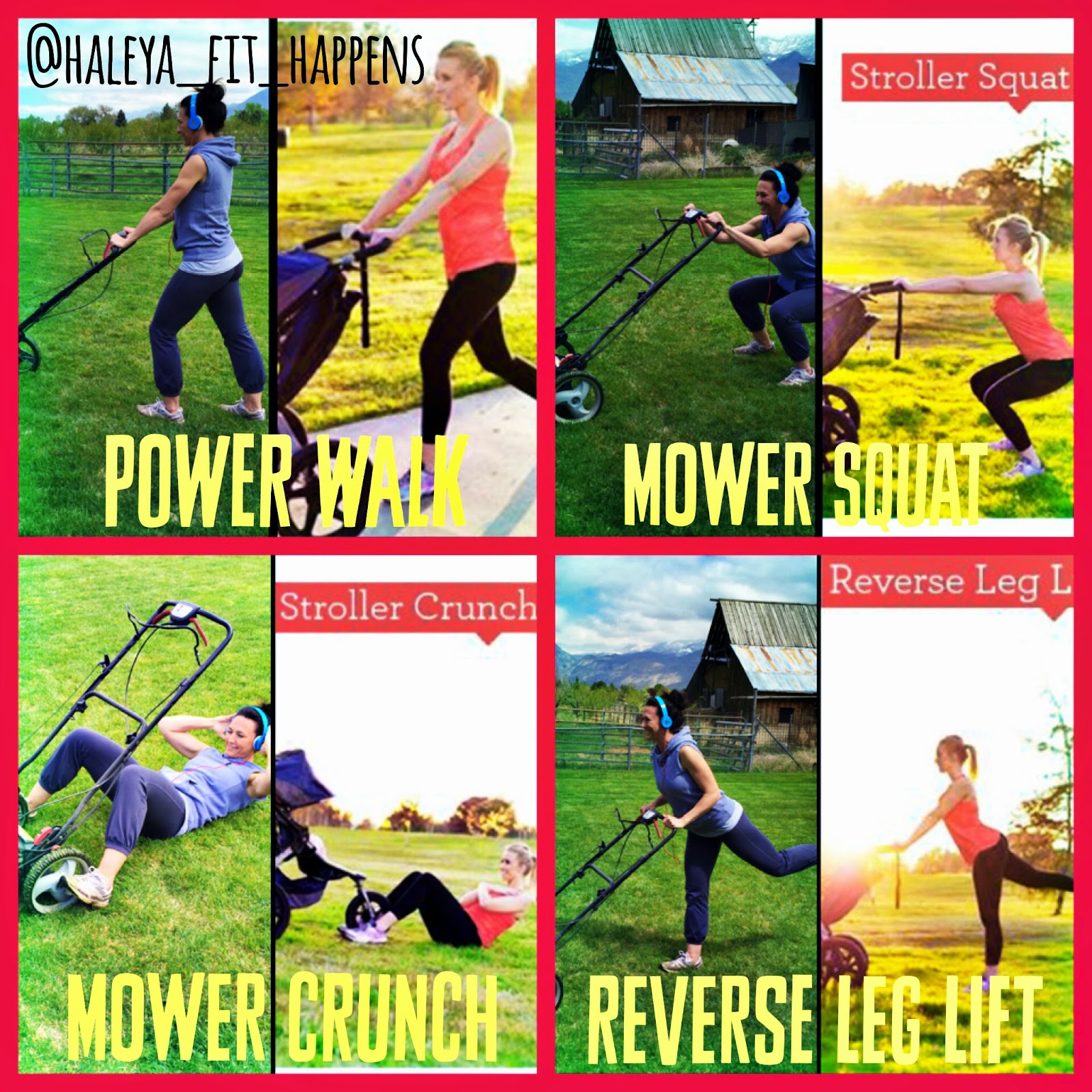 Fit Happens Lawn Mower Workout