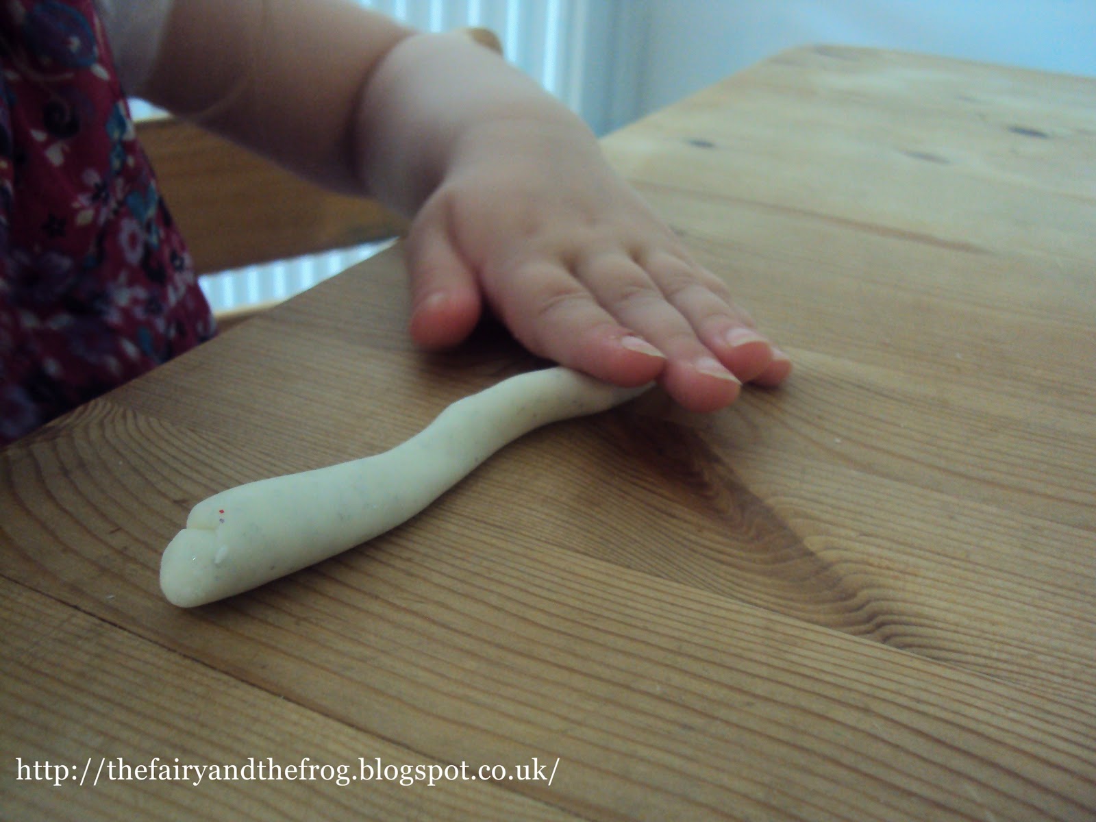 The fairy and the frog Union Jack playdough