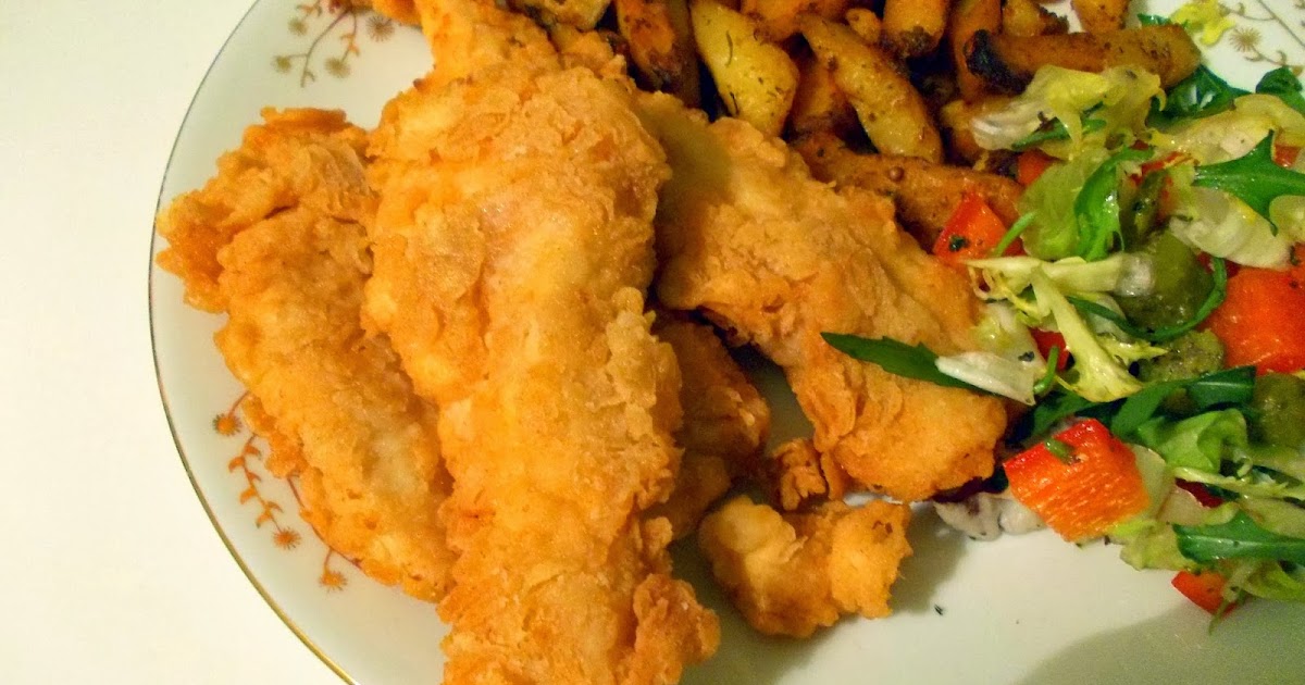 Easy cooking Stripsy a'la KFC z frytkami