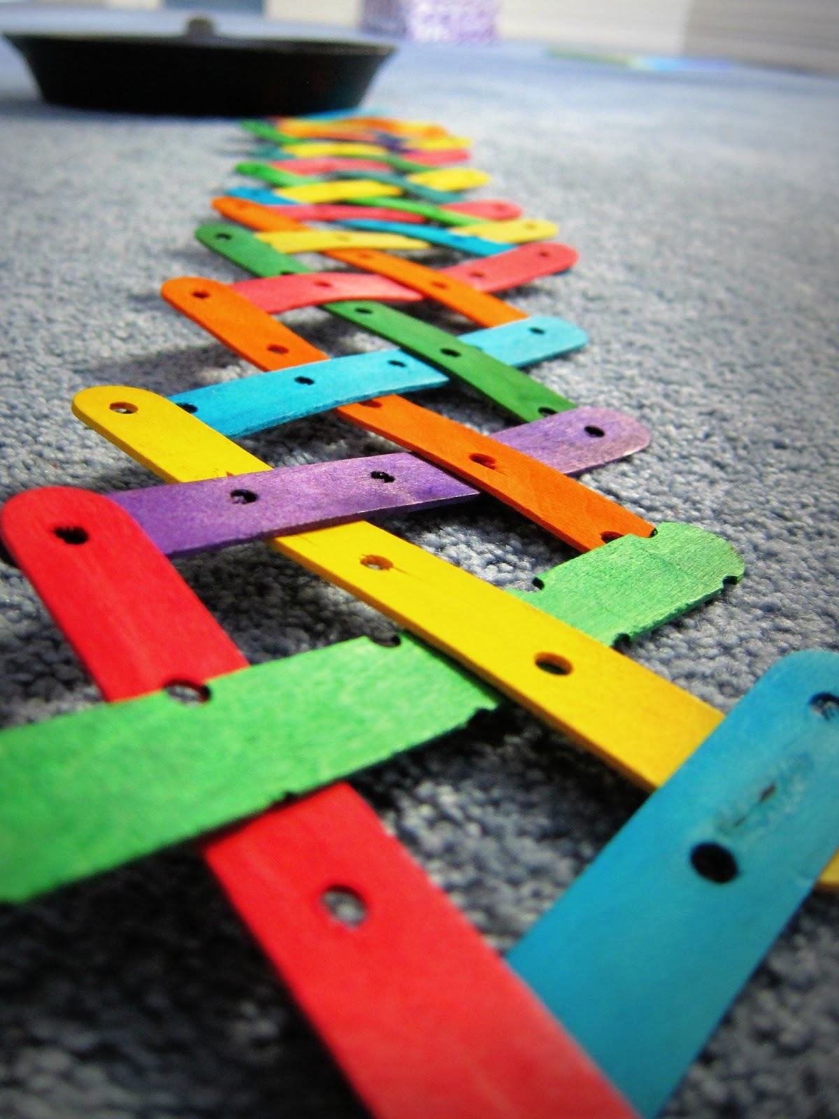 how to make a popsicle stick chain reaction mnm s make the