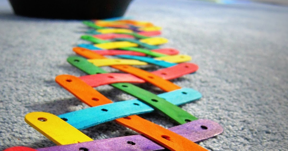 How to Make a Popsicle Stick Chain Reaction {MNM's Make} the