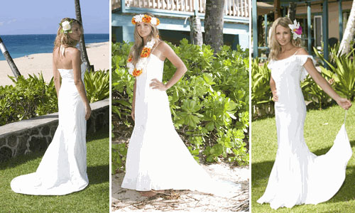 vestido branco para festa havaiana
