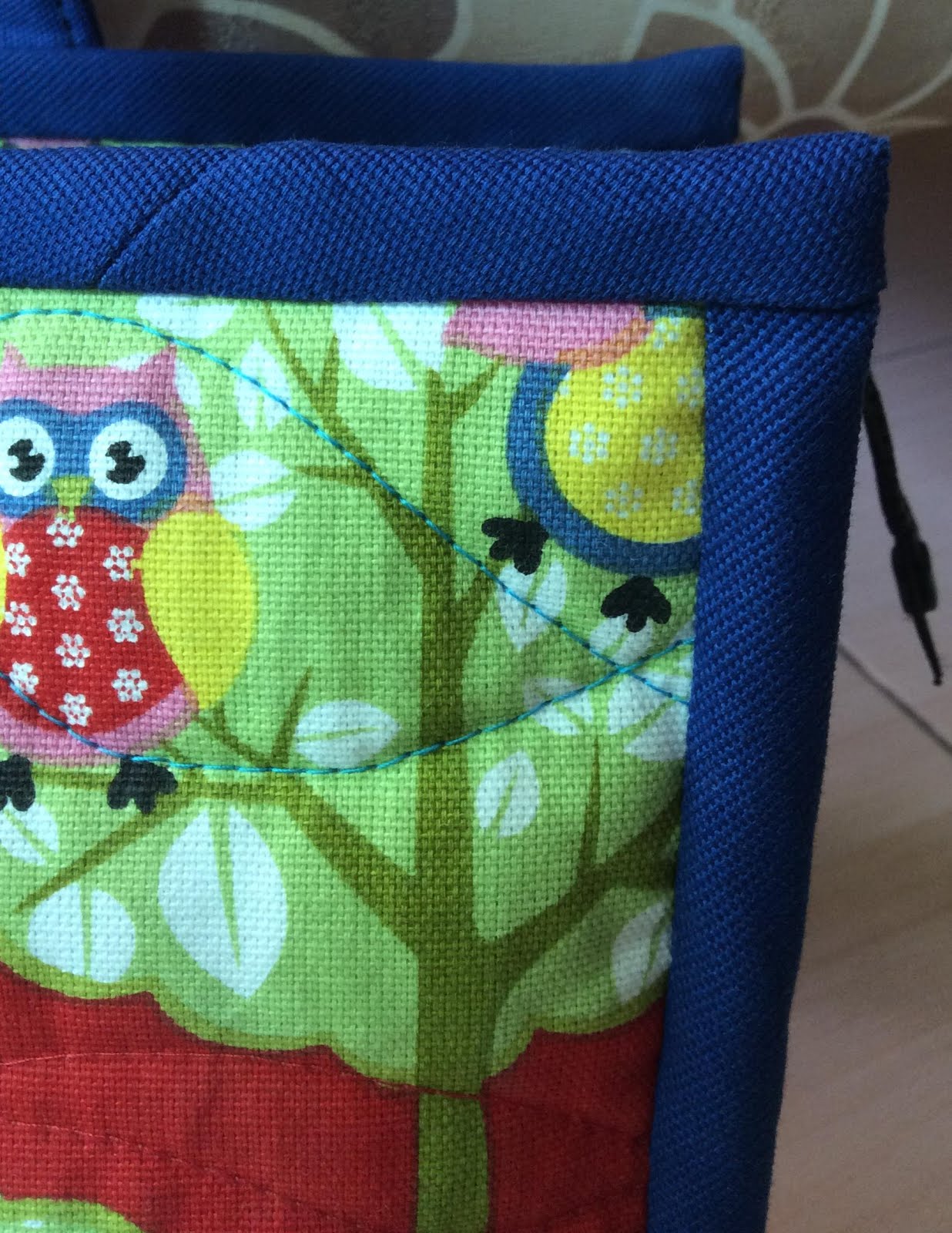 The Moody Homemaker Quilted Little Book Bag
