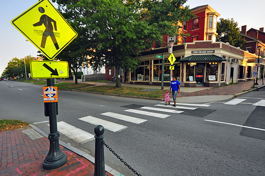 Walk Around Portland Longfellow Square Crossing