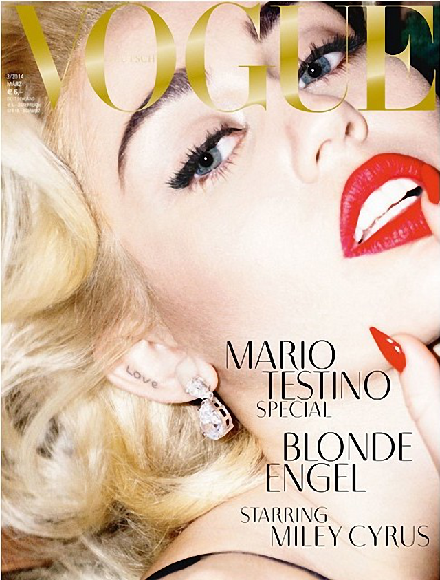 Miley Cyrus sera la nueva portada de Vogue Magazine marzo 2014 Miley Cyrus sera la nueva portada de Vogue Magazine marzo 2014