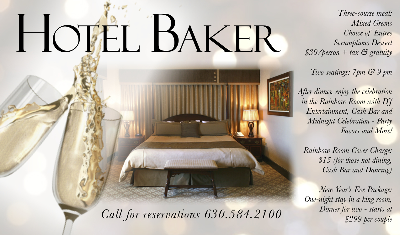 Hotel Baker New Year's Eve at Hotel Baker