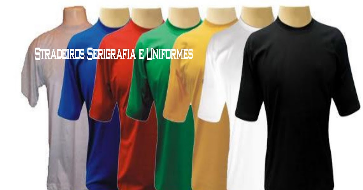 camisas para serigrafia no atacado