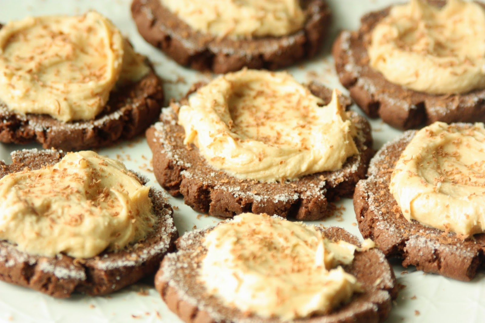 My Recipe Box Chocolate Peanut Butter Swig Style Cookies