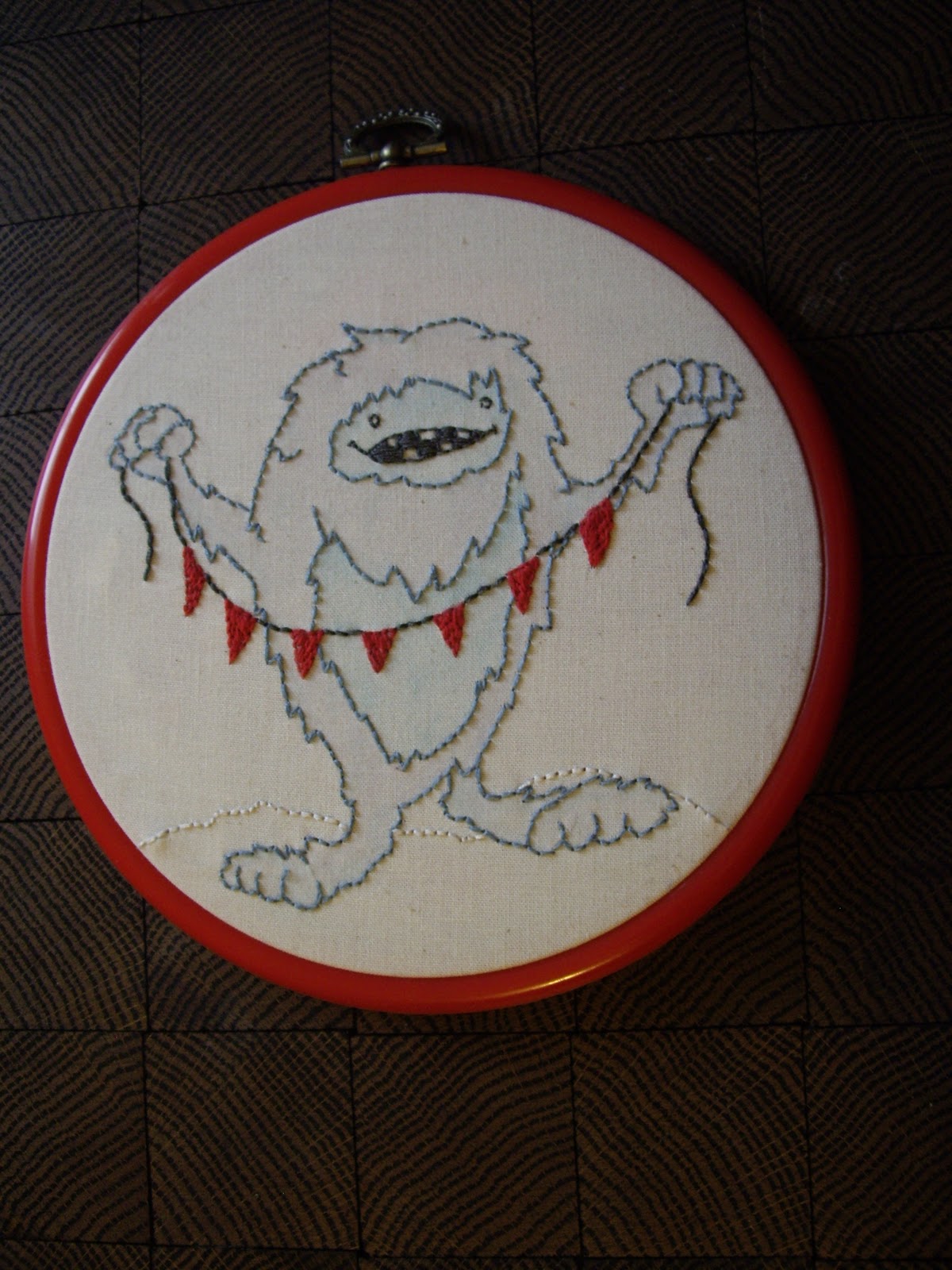 A Can of Crafty Curiosities Look what the Yeti made...