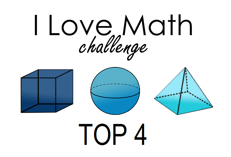 Top4 and Winner at  I Love Math Challenge#4