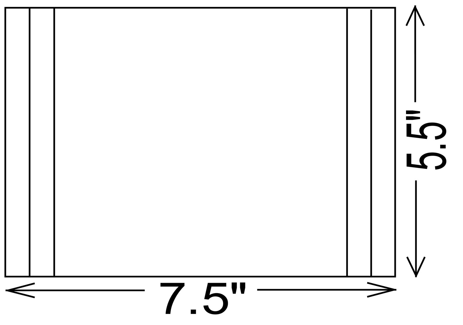 card box template