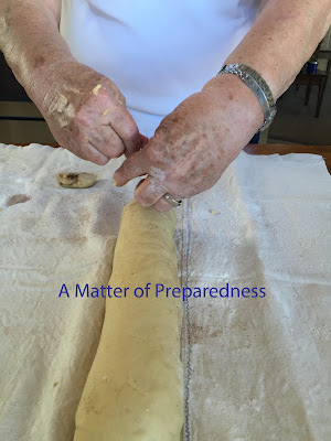 Cutting Cinnamon Rolls with dental floss-A Matter of Preparedness