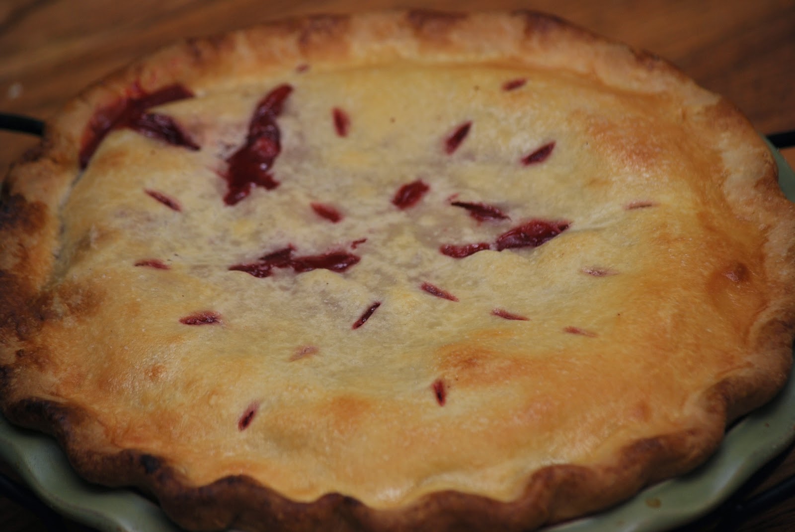 My story in recipes Double Crust Strawberry Pie