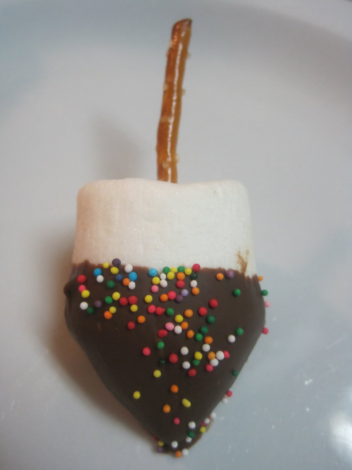 Corcoran Street Kitchen Chocolate Covered Marshmallow Dreidels