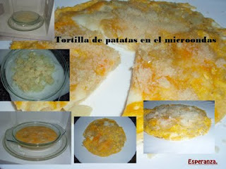 Tortilla De Patatas En El Microondas

