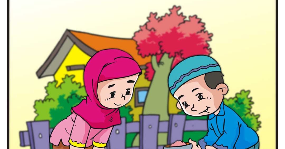 138 Gambar Ilustrasi Hewan Tumbuhan Dan Manusia Gambarilus