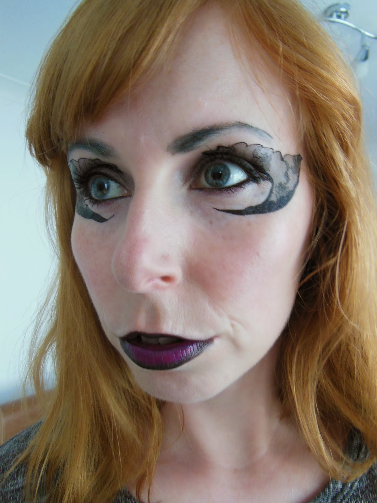 Lady Boys of Bangkok Halloween makeup challenge Tales of a Pale Face
