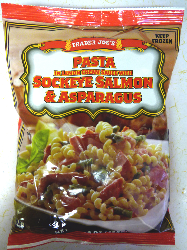 What's Good at Trader Joe's? Trader Joe's Pasta with Sockeye Salmon