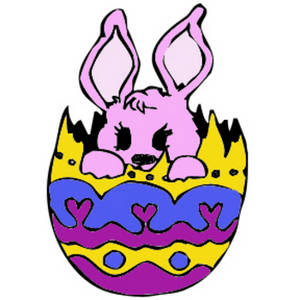 Free Cute Funny Easter Bunny Clipart Images