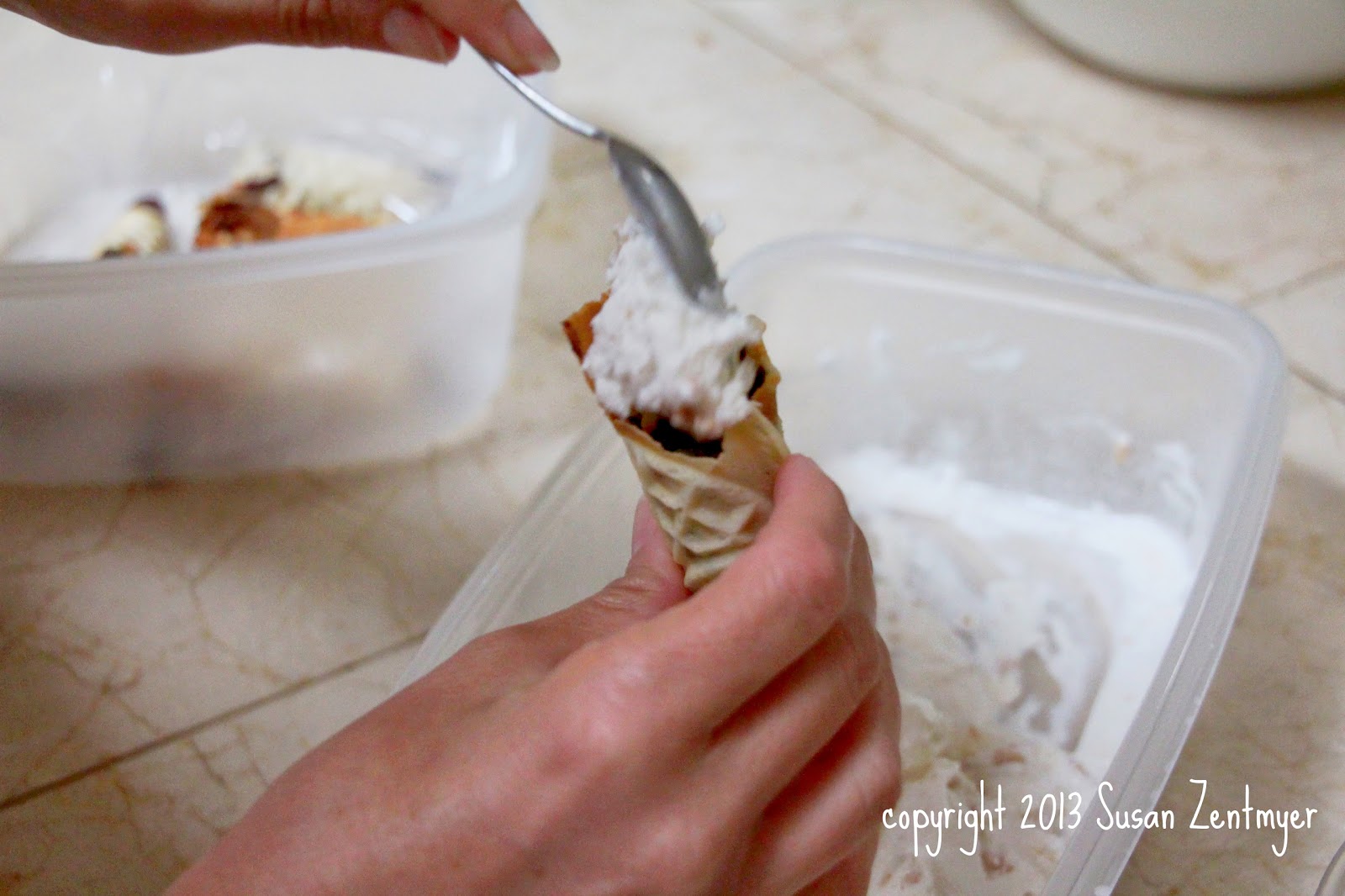 Love from the Kitchen Homemade Drumsticks Ice Cream Cones, Magic