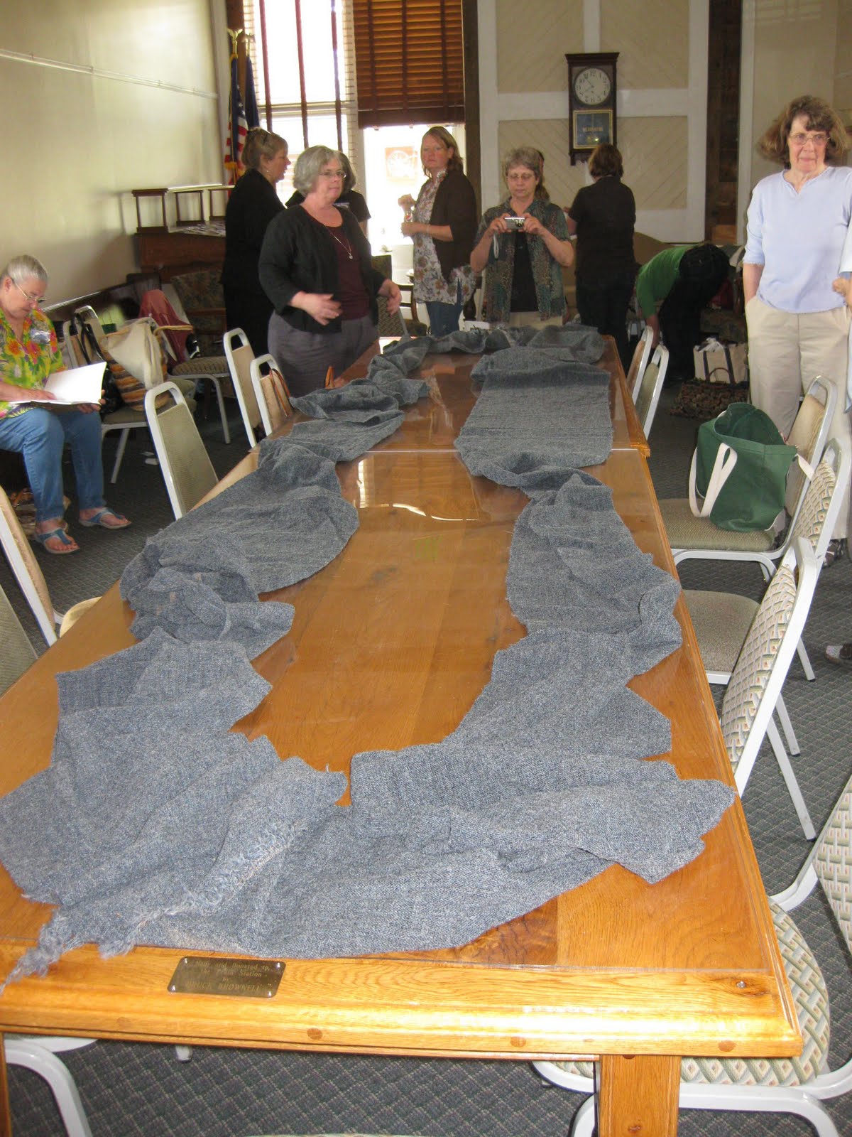 Have Ewe Any Wool? Waulking Fabric