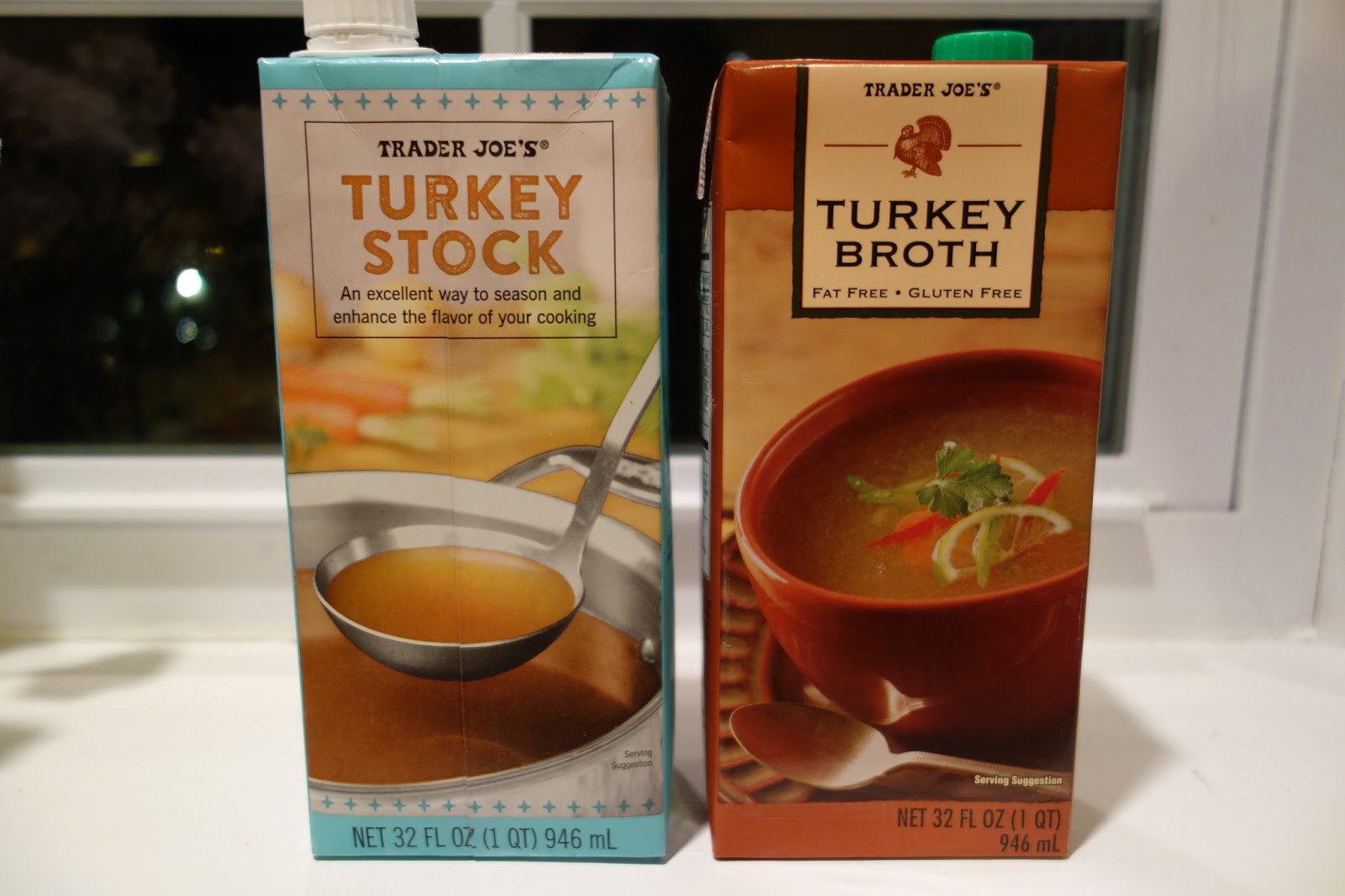 Trader Joe's Turkey Stock and Trader Joe's Turkey Broth
