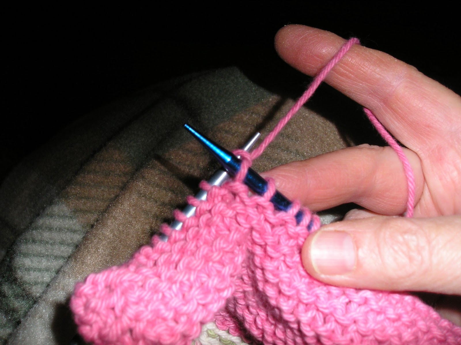 Thoughts from Frank and Fern: How to Knit a Dishcloth