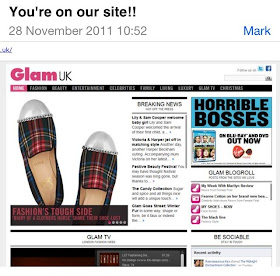 AS FEATURED ON GLAM MEDIA UK