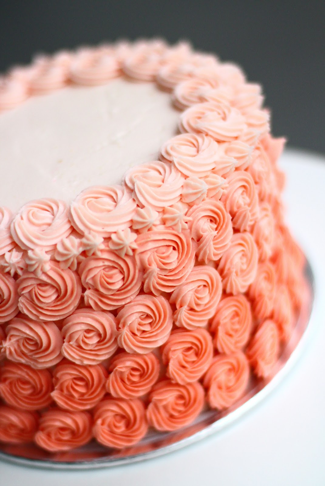 mints & honey Rosette Cake