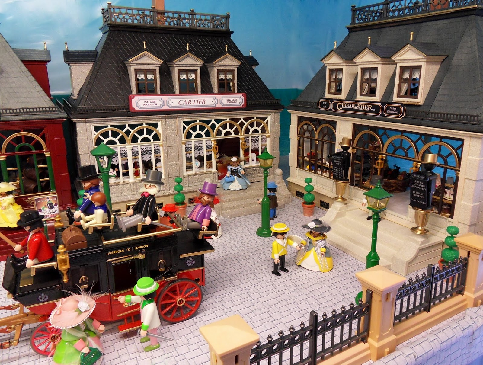 Victorian Street Scene Emma.J's Playmobil
