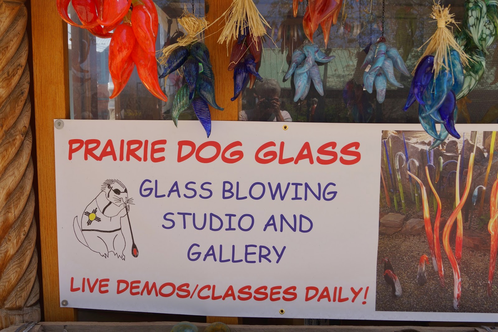 Dancing 'Cross the Country Blowing Glass in Santa Fe