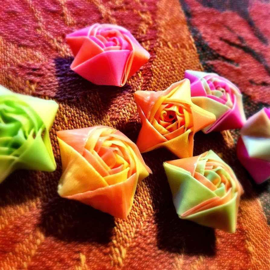 Origami Maniacs Easy Straw Stars