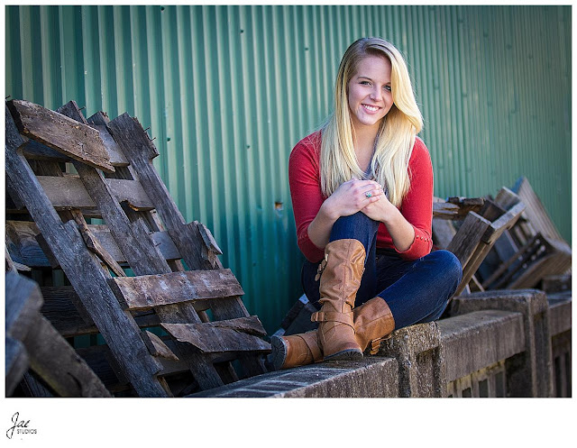 Downtown Lynchburg Fall Senior Session Liberty University