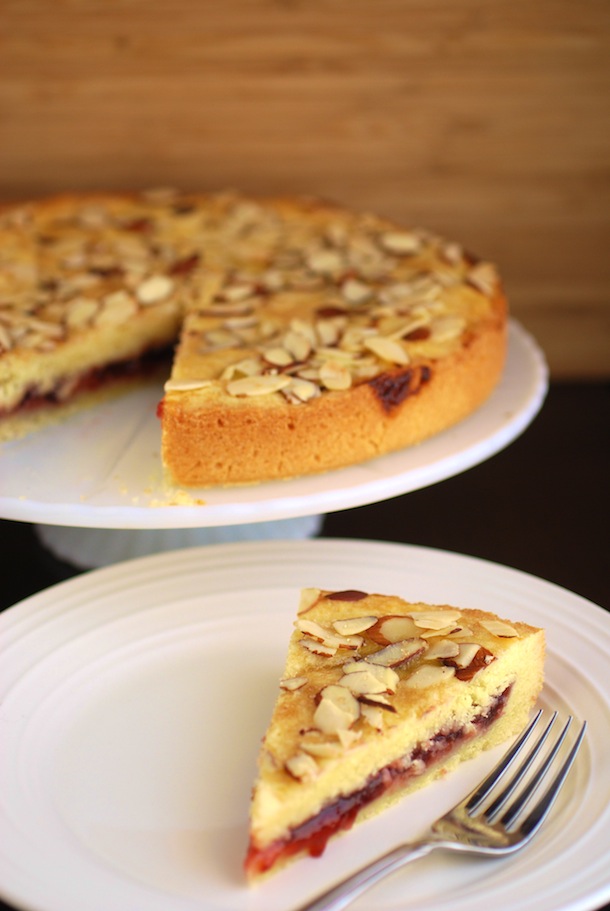 Almond Raspberry Shortbread Cake Always Order Dessert