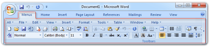 Fungsi Menu Dan Ikon Pada Microsoft Office Word 2007