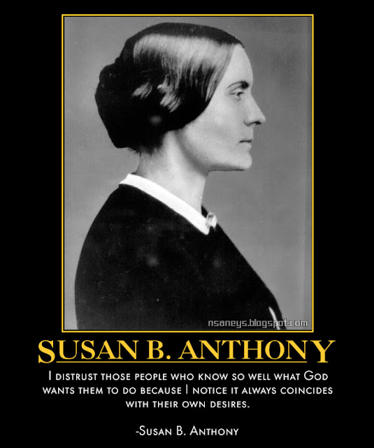 Political Memes: Susan B. Anthony: American civil rights leader
